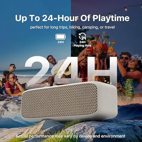 NOBIS 20W Bluetooth Speaker,IP68 Waterproof Wireless Speaker — view 4