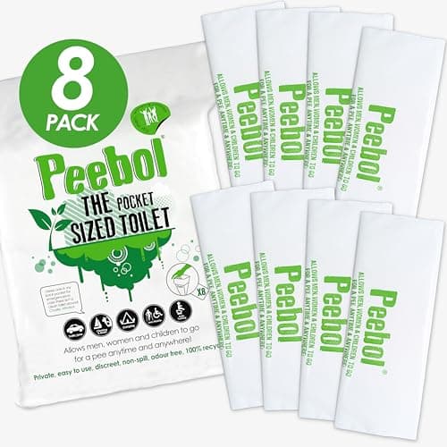 Shewee Peebol - Pocket Sized Toilet - 8 Pack — view 2