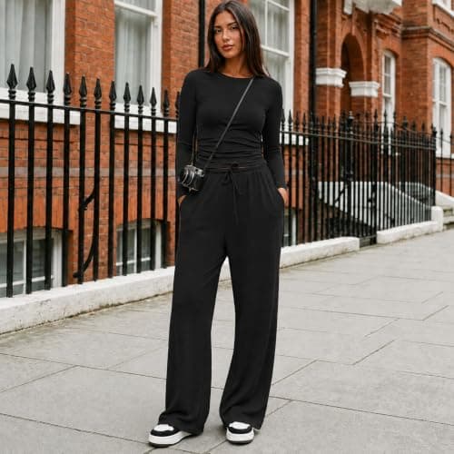 Womens Travel Outfits Two Piece for Airport and City Breaks — view 3