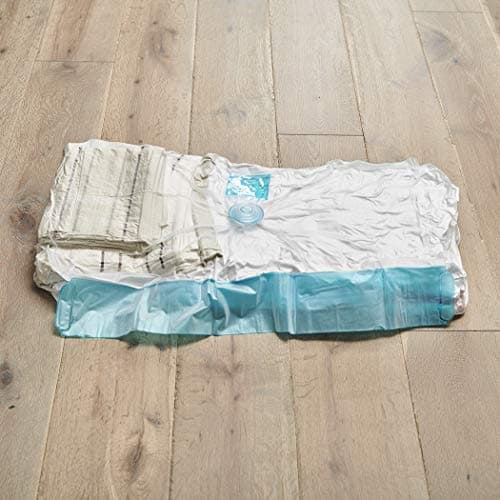 Addis Home Vacuum Storage Bag with 100% air-Tight Static Seal & Store Extra Large 3D Cube Design, Clear, 75 x 25 x 45cm — view 4