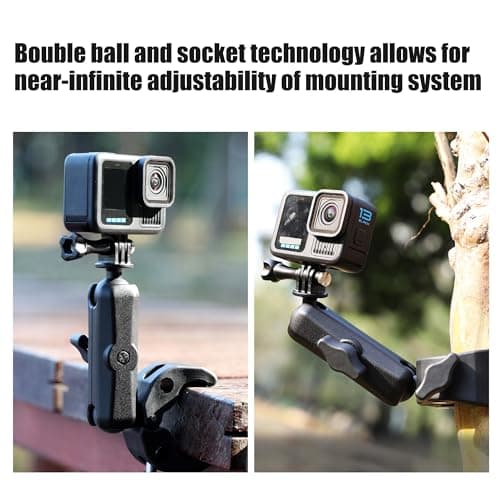 GEPULY Double Socket Medium Arm for 1''25MM Ball Adapter Fits RAM B Size — view 6
