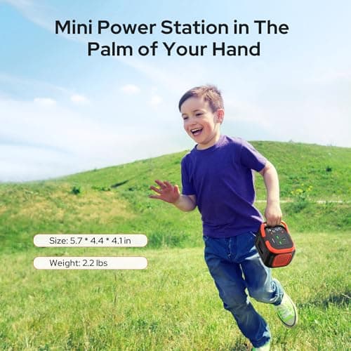 SinKeu Portable Power Station 97Wh/26400mAh Generator Outdoor — view 3