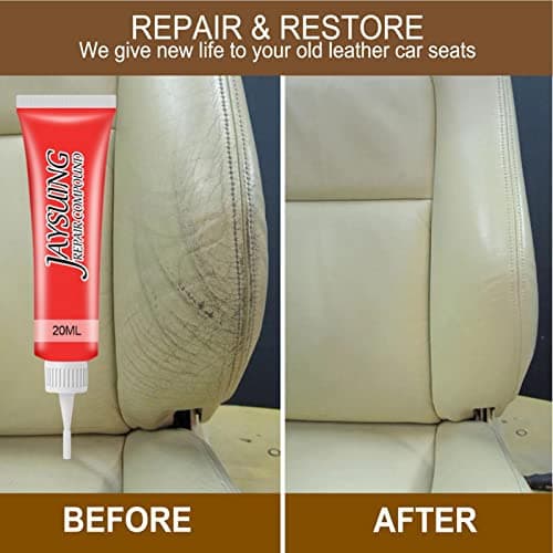 20ml Vinyl Repair Kit, Leather Repair Cream, Leather Recoloring Balm, Advanced Leather Repair Gel, Leather Scratch Repair Paste, Leather Restorer, For Sofas, Car Seats, Furniture, Chairs Of Leather — view 3