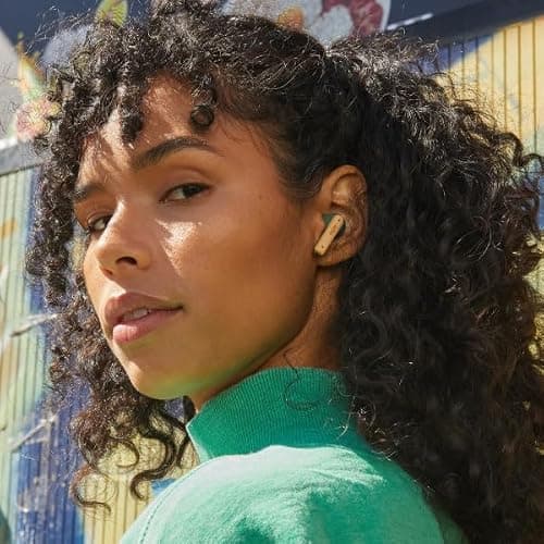 House of Marley Little Bird True Wireless Bluetooth Earbuds - IPX4, Green — view 2