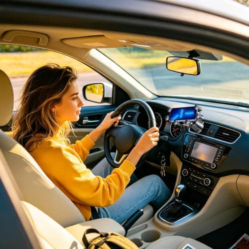 Air Vent Car Phone Holder Stable Silent Mount Stand — view 2
