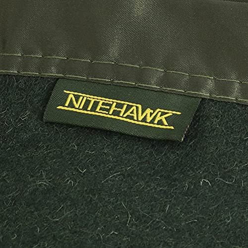 NITEHAWK Heavy Duty Military Style Wool Blanket, Ultra Warm Multifunctional Outdoor Camping Throw, 160cm x 210cm — view 3