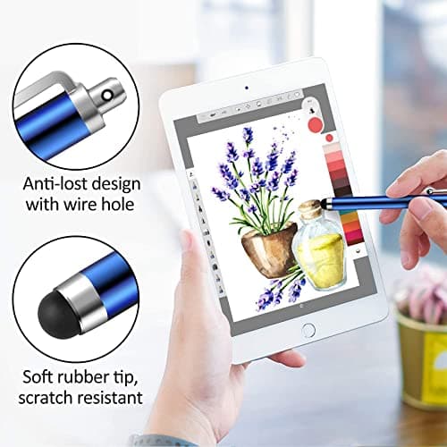 12 Pack Capacitive Stylus Pens for Touch Screens, iPad Tablets Phones — view 3