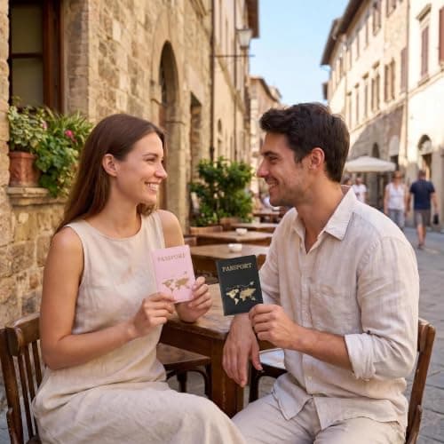 Larfraecy 2 Pack Passport Holder Travel Wallet PU Leather Waterproof Passport Cover Passport Case for Credit Card Ticket Card Boarding Passes Women Men Black Black Pink — view 6
