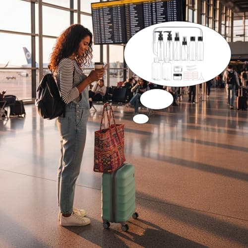 Decorniqu Travel Bottles for Toiletries 15 Pack TSA Approved Containers — view 6