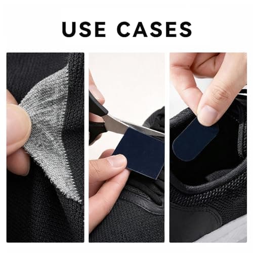 YISCOKO 3PCS Navy Blue Nylon Down Jacket Repair Patches (20×14.5cm), Self-Adhesive Waterproof Lightweight Fabric Repair Patch Kit for Down Jacket Rip, Tent, Outerwear, Clothing — view 5
