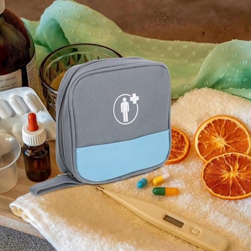 First Aid Kit Pouch Medicine Storage Bag Oxford Cloth Back to School Decor — view 6