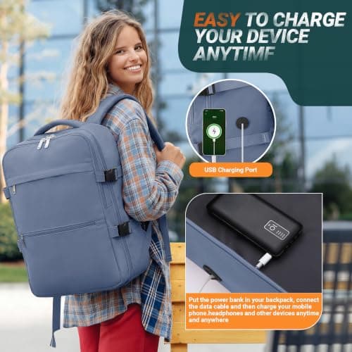 xlodea for Ryanair Cabin Bags 40x30x20 Cabin Bag Travel Backpack — view 4