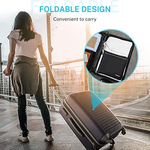 Gonex Foldable Travel Duffle Bag, 60L Lightweight with Shoe Compartment — view 4
