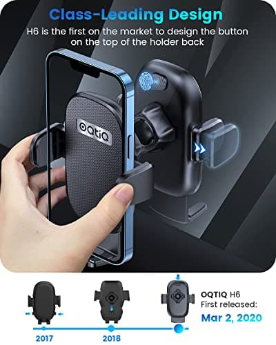 OQTIQ Car Phone Holder Windscreen Mount, Dashboard Phone Holder — view 3