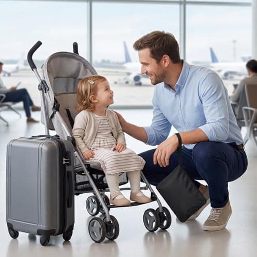 Chicpant 114*39*30 CM Universal Stroller Bag for Airplane Travel Car Seat — view 6