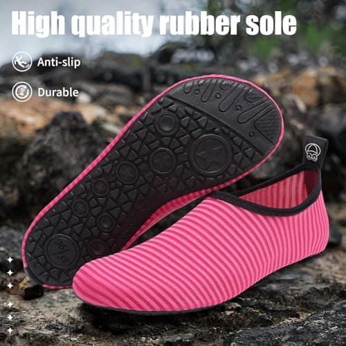 Beach Shoes Women Water Shoes Men Quick Dry Barefoot Footwear for Swimming — view 4