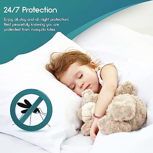 SC Products DEET Free Waterproof Anti Mosquito Repellent Bracelet (12-Pack) — view 5