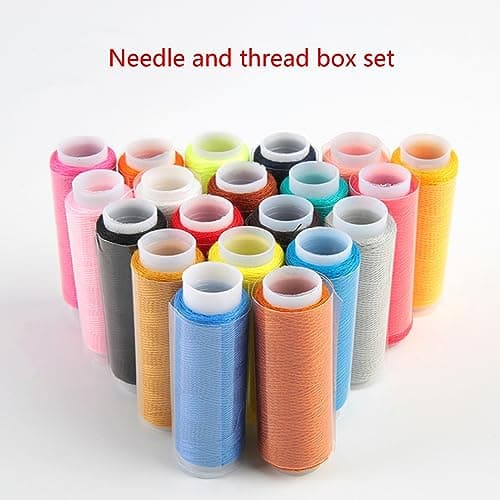Sewing Kits Portable Travel Sewing Sets Adult Professional Supplies Includes Needle, Thread, Rippers for Beginner Home Kits Upholstery Repair Travel Set Supplies — view 5