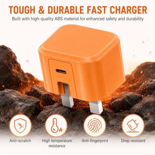 For iPhone 17 16 15 Pro Max 60W USB-C to C Charger Plug and Cable AVS DVS — view 4