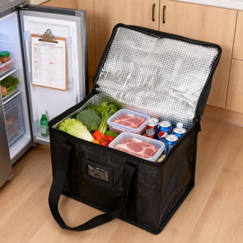 Insulated Food Delivery Bag 70L Extra Large,Cooler Bag,Pizza Bag,Pizza Bag — view 3