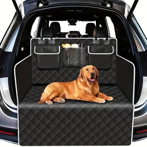 R-timer Car Boot Protector for Lexus CT ES GS IS NX UX RX LBX, Boot Liner for Dogs Nonslip Waterproof Dog Car Seat Cover with Bumper Protection Dog Trunk Mat