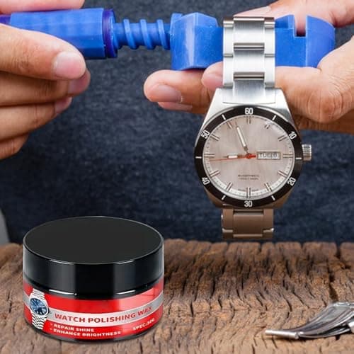 Watch Polishing Kit - Cream Compound, Multi- Scratch Repair, Strap Screen Maintenance | Effective Gloss Enhancement Feature, Precise Polishing Solution For Watches, Brass, Stainless, Resin, Rin — view 3