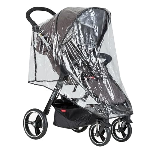 Universal Rain Cover for Pushchair,Windproof&Waterproof Pram RainCover,1pcs