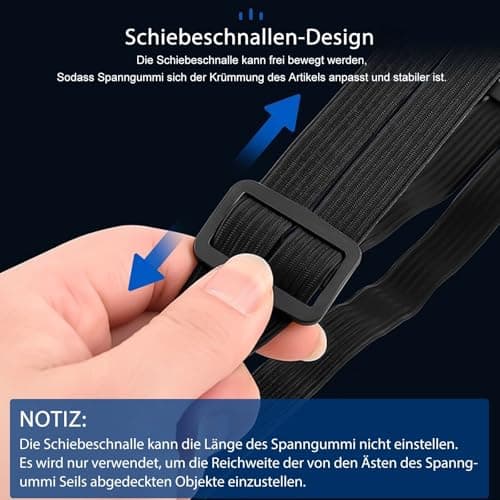 Aibeli Motorcycle Luggage Straps, Bike Rack Straps, Expander with Hooks — view 3