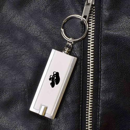 Azeeda 'Sandals Silhouette ' LED Keyring Torch (KT00051341) — view 4