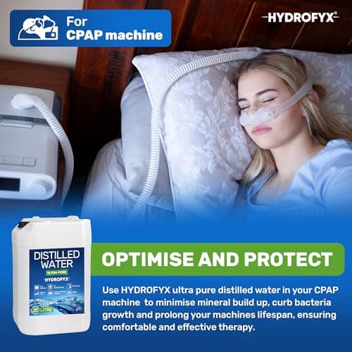 HYDROFYX 25L Laboratory Grade Distilled Water – 0 PPM TDS Mineral Free Water for Engineering, Laboratory & Commercial Applications – UK Produced — view 2