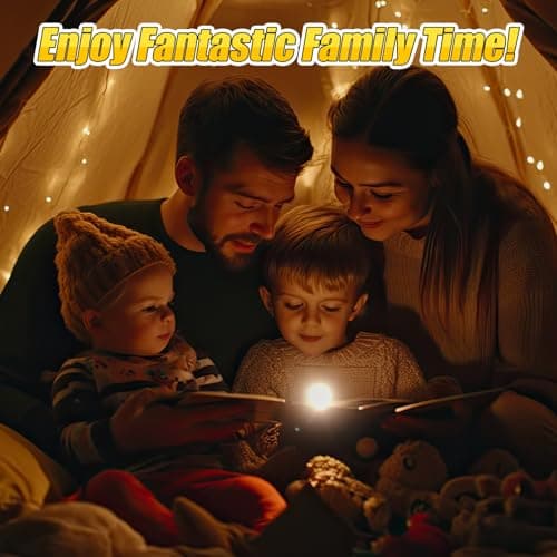 ZKLiLi Kid's Rechargeable LED Union Flashlight, LED Kid Flashlightfor Both Boys and Girls, Fun Flashlight Suitable for Camping and Outdoor Exploration, Birthday Gift — view 6