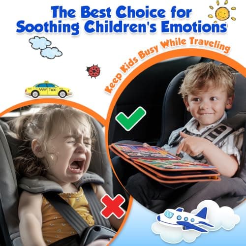 ZOOI Busy Book Busy Board Montessori Toys for 1 2 3 Year Old, Toddler Toys — view 4