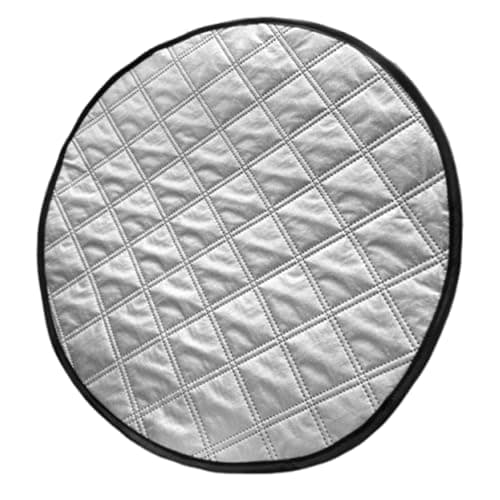Heat Resistant Steering Wheel Cover - Aluminium Sun Protection | Automatic Heat and UV Protection for Summer Travels | Cover