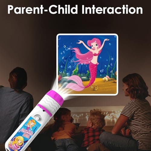 Pup Go Mermaid Torch and Projector for Kids, Mermaid Toys for Girls 4-6 — view 3