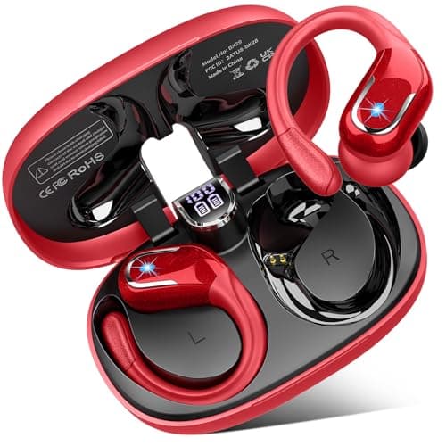 Ordtop Wireless Earbuds,Wireless Headphones Running 75H Headphone for Sport