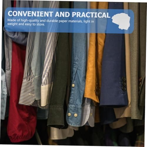 20 Pcs Shirt Cardboard Laundry Folding Board Cardboard Shirt Form Display Folding Storage Box Plastic Filler Plastic Storage Box T- Board Paper Folder — view 6