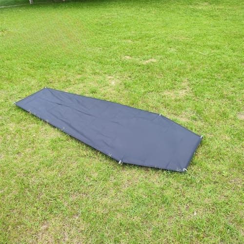 Jotekonoby Ultralight Bivy Tent 1 Person, Waterproof 40D Ripstop Nylon With Aluminum Poles, All-Season Net Camping Shelter For Backpacking Hiking Outdoor Black(tent Black) — view 4
