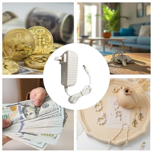 Secret Safe Box - Money Safe Box For Money - Anti Theft Storage Box Imitated Charger Design - for Cash Valuable Stuff Home Travel Safety Wallet Car Keys Bag — view 4