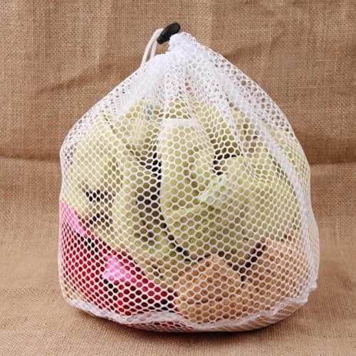 2 Pack Laundry Bags for Washing Machine, Mesh Laundry Bags, Washing Machine Bag, Washing Bags for Delicates, For Washing Machine Travel, Delicates Laundry Bag，bra, Baby Clothes(White) — view 6