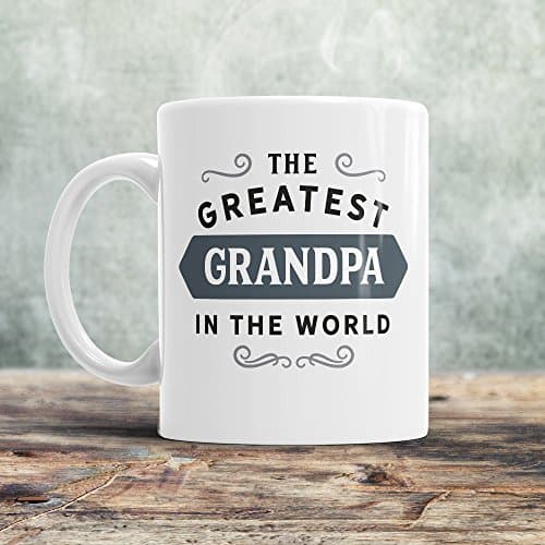 Mainly Mugs Grandpa Gift for Birthday Christmas Best Grandpa Coffee Mug Present Keepsake - 11oz — view 2