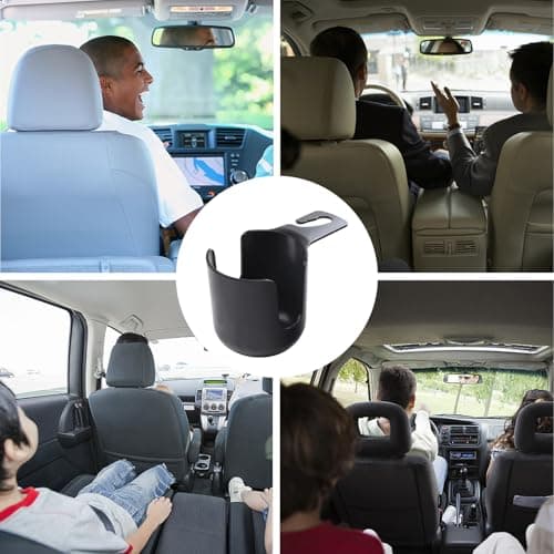 Foldable Rear Seat Holder for Car | Universal Hanging Drink Organizer — view 4