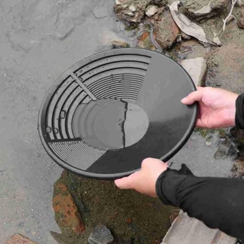 Gold Panning Kit, Complete Gold Washing Trough Set with 5 Tools for Prospecting, Digging, Gem & Rock Hunting, Collecting, Adults, Enthusiasts, Outdoor Fun — view 3