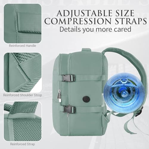 for Easyjet Cabin Bag 45x36x20 Underseat Travel Backpack Hand Luggage Bag — view 5