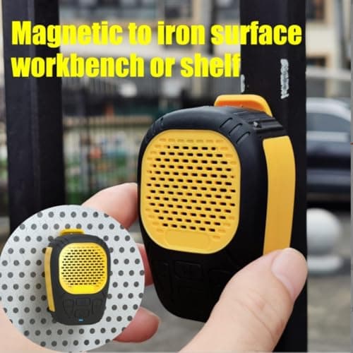 Xuzxinze Wireless Bluetooth Speaker Wearable 3W Output IP56 Waterproof Clip — view 6