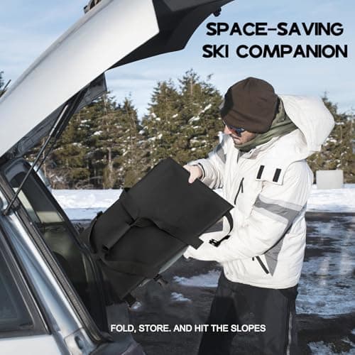 Goloni Ski Bag and Boot Bag Combo,Ski Bags for Air Travel,Water- resistant Snowboard Bag Fits for Skis Up to 180 CM and Boots Up To Size US13 — view 5