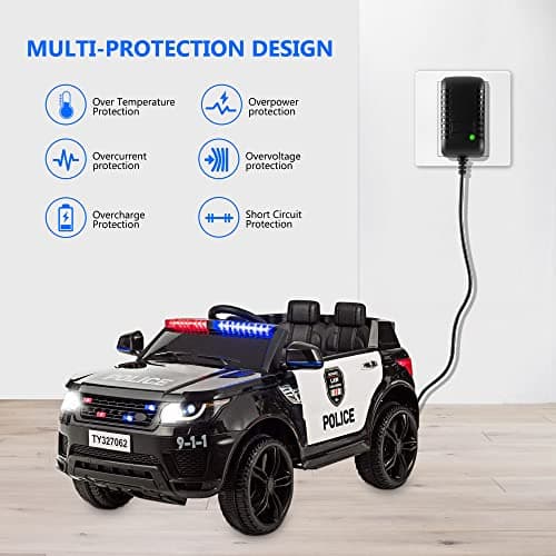 Xahpower 12V Charger for Ride on Car, 12 Volt Battery Charger for Kids Electric Ride on Car SUV Motorcycle ATV Ride-Ons Accessories, Sports Car, Quad Bike Jeeps Battery Supply Power Adapter — view 6