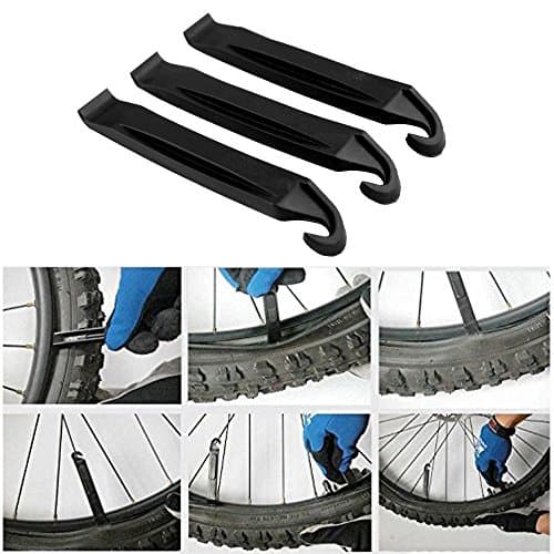 Bike Tyre Repair Tool Kit - DAWAY A35 Bicycle Frame Bag with 120 Psi Mini Pump, 16 in 1 Multi Tools, Tyre Levers & Self Adhesive Tube Patch, Practical Gift — view 5