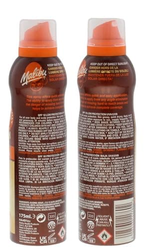Malibu Sun SPF 15 Continuous Dry Oil Spray, 175ml — view 2