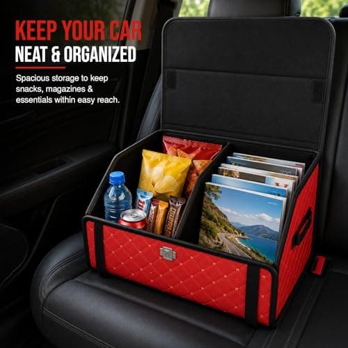 plastific Car Boot Organiser Multi Compartment Trunk Tidy Bag — view 5
