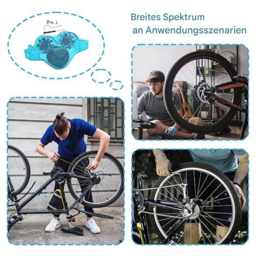 Tuxuseo Bicycle Chain Cleaner Set, Complete Set with Chain Cleaner, Waterproof Bicycle Accessories for Touring, Fitness, Road Bike, Travel and Workshop — view 5